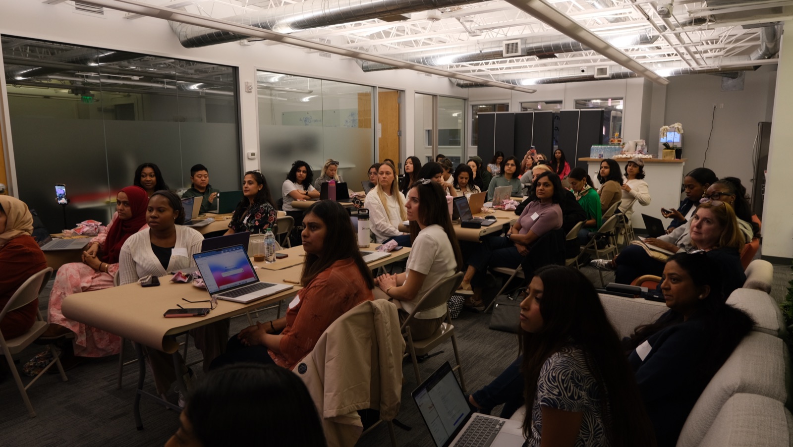 Lovable session — packed room on day two